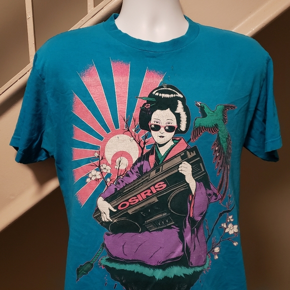 Geisha Boombox Medium T-Shirt (SOLD) - Picture 4 of 7